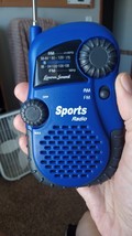 Lennox Sound AM/FM Handheld Sports Radio Model PR-35 - Works Fine ~ - $14.84