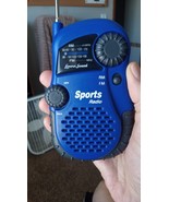 Lennox Sound AM/FM Handheld Sports Radio Model PR-35 - Works Fine ~ - $273.30 MXN
