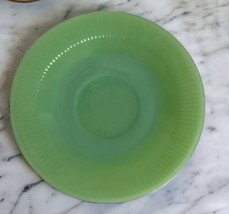 Vintage Fire King Jadeite Green Oven Ware 5 3/4&quot; Round Glass Saucer Plate Dish - £15.22 GBP