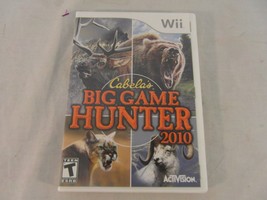 Nintendo Wii Cabela&#39;s Big Game Hunter 2010 Rated T For Teen Blood Violen... - £4.28 GBP