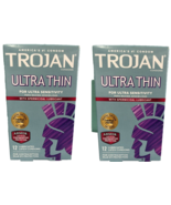 2x Condom Sensitivity Ultra Thin Spermicidal Lubricated Condoms, 24 tota... - $18.98 CAD