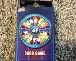 Card Game WHEEL OF FORTUNE Family Fun Travel Party Playing Deck - $4.99