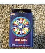 Card Game WHEEL OF FORTUNE Family Fun Travel Party Playing Deck - $6.84 CAD