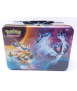 Pokemon TCG 2018 Sun And Moon Collectors Tin Lunch Box Chest EMPTY - £20.01 GBP