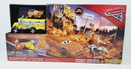 Disney Pixar Cars 3 Smash &amp; Crash Derby NEW Sealed Crazy 8 Crashers Miss Fritter - £82.96 GBP