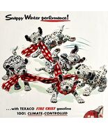 Texaco Fire Chief Gasoline 1956 Advertisement Dalmations Dogs Fill Page ... - $41.79 CAD