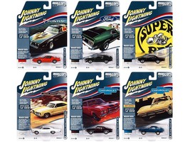 &quot;Muscle Cars USA&quot; 2022 Set A of 6 pieces Release 1 1/64 Diecast Model Cars by J - £59.56 GBP