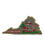 Virginia State Multi Color Fridge Magnet - $7.99