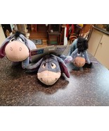 Eeyore Plush Lot Of 3 Gund 100 Acre Collection Mattel Puppet - $54.25 CAD