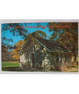 Postcard Original Camp Schoolhouse Valley Forge Pennsylvania USA - $4.31
