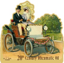 20th Century Rheumatic Oil Laser Cut  Metal Signs - $96.86 CAD