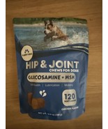 Hip and Joint Supplement for Dogs Glucosamine + MSM 120 Soft Chews EXP 7... - $19.78