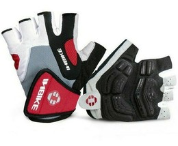 New Shockproof GEL Pad Cycling Gloves Half Finger Men Women Quality Gloves - £19.85 GBP
