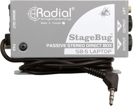 Radial Stagebug Sb-5 1-Channel Passive Laptop Direct Box - $150.10