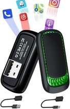 Wireless Carplay Adapter Bluetooth Wired to Wireless Dongle iPhone SAME-... - £21.54 GBP