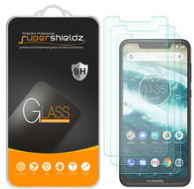 3X Tempered Glass Screen Protector Saver For Motorola One/ Moto One - £15.97 GBP