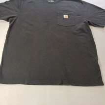 Carhartt K87 BLK Loose Fit Men's Black Cotton Workwear Short Sleeve T-Shirt Sz L image 8