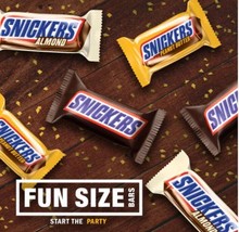 Snickers Variety Mix Almond, Original, P EAN Ut Butter, Fun Size , Value Bulk Bag - £17.55 GBP+