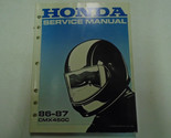 1986 1987 HONDA CMX450C Service Shop Repair Manual OEM 61MM201 - $49.99