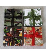 Themed Coaster Sets of 6 - 4&quot; Square - $131.65 MXN