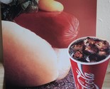 1993 This Calls For A Coke Double Sided Window Sticker Cola Cola HOTDOG NOS - $7.59