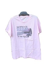 Adult Large What Happens in the Barn Stays in the Barn T-Shirt Pink NWOT - $14.85