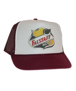 Falstaff Beer Trucker Hat Mesh Hat Snapback Hat Beer Cap Logo Cap - £19.71 GBP
