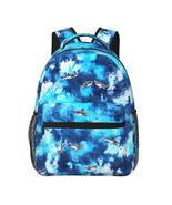 Shark school backpack back pack bookbags  for boys  girls kids small day... - £21.17 GBP