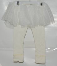 Mud Pie Cream Bear Shirt Tutu Attached Pant Set 6 9 Month image 3