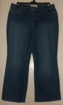 Excellent Womens Fashion Bug 5 Pocket Boot Cut Distressed Blue J EAN S Size 18WP - £29.37 GBP