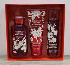 Bath &amp; Body Works Japanese Cherry Blossom Mother&#39;s Day - Mist, Cream, Shower Gel - £26.62 GBP