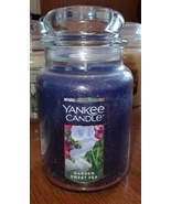 Yankee Candle Garden Sweet Pea Large 22 Oz Jar Candle Discontinued Flora... - $16.82