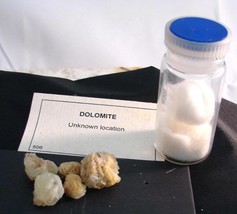 Old Ancient Collection of Dolomite, Gathered Decades Ago Original Tag Ol... - $44.00