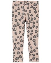 allbrand365 designer Toddler Girls Leopard-Print Fleece Leggings 2T Print - £12.13 GBP