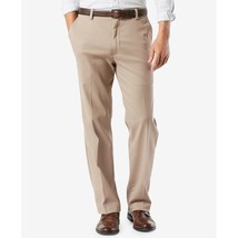 Dockers Easy Khaki Classic Fit Pants 34X32 Mens Moisture Wicking Flat Front NWT - £13.94 GBP