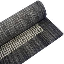 4ft x 6Ft Charcoal Color Rug | Hand-Made 100% Wool Area| Rugs for Living Room - £260.24 GBP