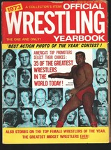 Official Wrestling Yearbook #2 1973-Special section on female wrestlers-Midge... - £47.12 GBP