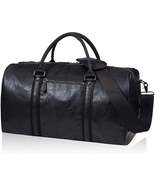 FR Fashion Co. 21&quot; Men&#39;s Classic Leather Duffle Bag - £51.15 GBP