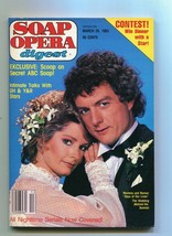 Soap Opera Digest-March 29-1983-Josh Taylor-Deidre Hall-FN - £25.35 GBP