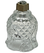 HOMCO Clear Glass Fluted Tulip Peg Votive Candle Holder Scalloped Edge - 4&quot; - $12.38 CAD