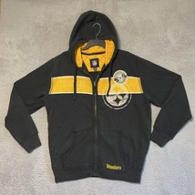 NFL Pittsburgh Steelers Black Hoodie Sweatshirt Size XL - £14.78 GBP