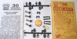 Kadee HO Model RR Parts #38 Magne-Matic Couplers w/Draft Gear 2 Pair 010... - £3.49 GBP