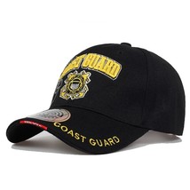Casual USA Coast Embroidery Guard Army Baseball Cap Bone US Navy Hat Snapback Ca - £86.85 GBP