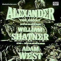 Alexander The Great TV Pilot William Shatner Adam West All Regions DVD - £14.82 GBP