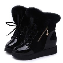 New Women&#39;s Winter Shoes Booty Boots Short-tube Cotton Boot Platform Snow Warm A - £27.48 GBP