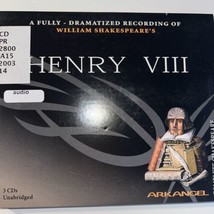 Henry VIII Arkangel Complete Shakespeare - Audio CD - £10.47 GBP