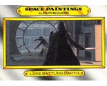 1980 Topps Star Wars ESB #127 Ralph McQuarrie Space Paintings Luke Battling - $0.89