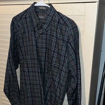 Van Heusen, button-down, longsleeve shirt, wrinkle free broadcloth, 15 t... - $11.76
