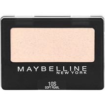 Maybelline New York Expert Wear Single Eyeshadow 10S Soft Pearl .08 oz - $7.95