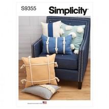 Simplicity Sewing Pattern 9355 11217 Pillows - £10.72 GBP